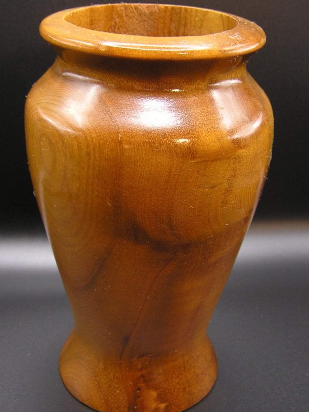 Oregon Myrtlewood Chalet Vase